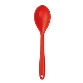 Colher De Silicone Cabo Com Fio De Ferro Vermelho