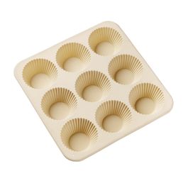 Forma De Silicone Colors Cupcake Bege