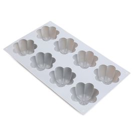 Forma De Silicone Monoporção Flan Cinza