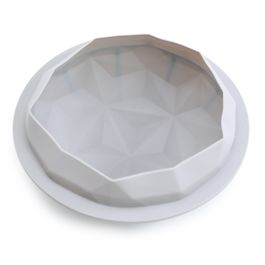 Forma De Silicone Redonda Redonda Cinza
