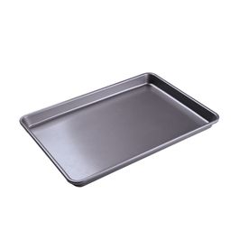 Forma De Aço Carbono Retangular Fundo Fixo Cinza