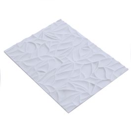 Tapete De Silicone Textura Para Buche Folhas Cinza