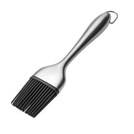 Pincel Culinário Aço Inox Prata