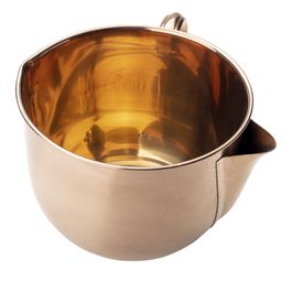 Coador Tigela Aço Inox Rose Gold