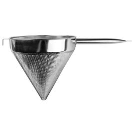 Peneira Cônica Grossa Aço Inox Prata