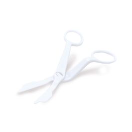 Tesoura Para Flor Plástico Branco
