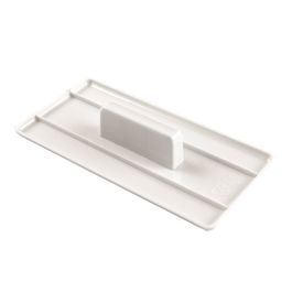 Alisador Reto Para Pasta Americana Branco