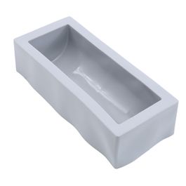 Forma De Silicone Bolo Buche Boûche Lisa Cinza