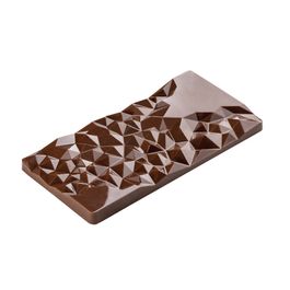 Forma Para Chocolate Barra FLOCO DE NEVE - 85G - Transparente