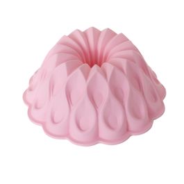Forma De Silicone Redonda Coroa Rosa