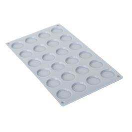 Forma De Silicone Monoporção Mini Florentino Cinza