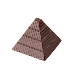 Forma Para Chocolate Bombom Pirâmide - 6G Incolor