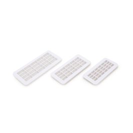 Molde Para Pasta Americana Retangular Branco