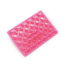 Marcador Para Texturizar Bolos E Doces Quadrado Rosa