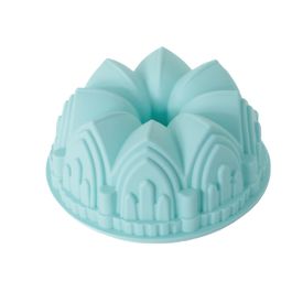 Forma De Silicone Redonda Palácio Verde