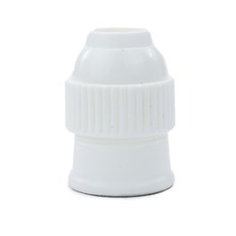 Adaptador Bico De Confeitar Simples Plástico Branco
