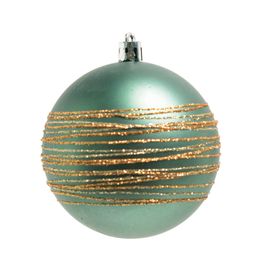 Enfeite Bola Com Detalhe Verde