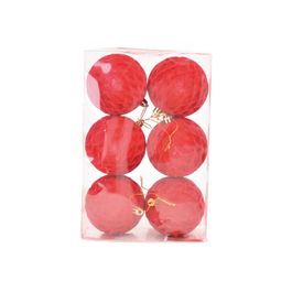Enfeite Bola Veludo Vermelho
