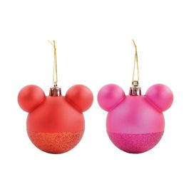 Enfeite Bola Mickey Vermelho