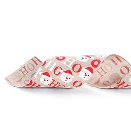 Fita Aramada Bege / Vermelho