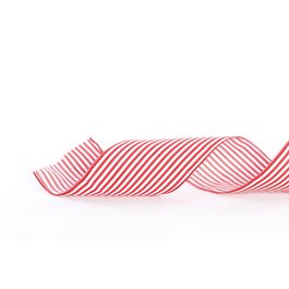 Fita Aramada Vermelho / Branco