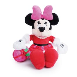 Pelucia Minnie Com Presente Colorido