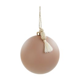 Enfeite Bola Lisa Capuccino