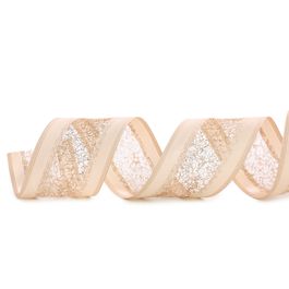 Fita Aramada Marfim / Ouro