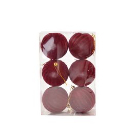 Enfeite Bola Veludo Vinho
