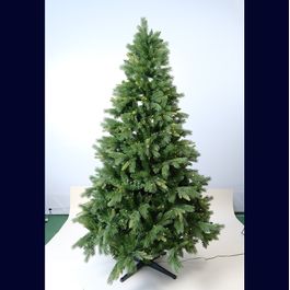 Arvore De Natal Palermo Giratoria Com Led Verde