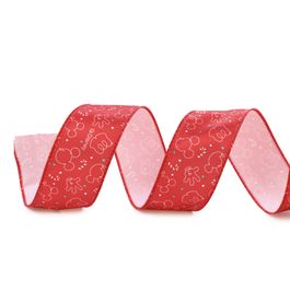 Fita De Cetim Vermelho