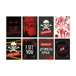 Cartaz Decorativo Help Halloween 2024