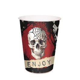 Copo De Papel Welcome Halloween