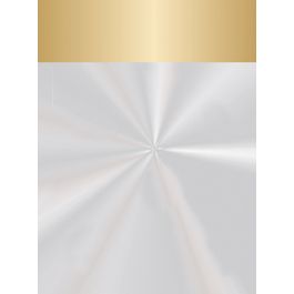 Saco Barrado Para Panetone Liso Ouro