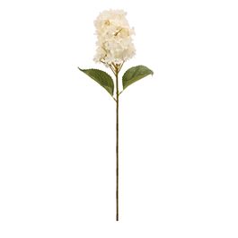 Hortênsia Decorativa - Branco / Verde (Flores e Galhos Permanentes)