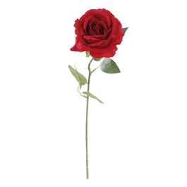 HASTE DE ROSA X1 51 CM - VERMELHO