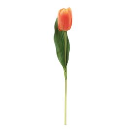 HASTE DE TULIPA X1 38 CM - LARANJA