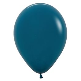 Látex Redondo Fashion Sólido Liso Azul Profundo