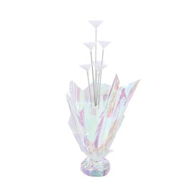 Peso Para Balao Com Hastes Holografico