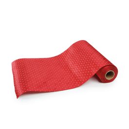 Tela Com Póa Vermelho / Ouro