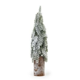 Topiaria Com Base Verde / Branco