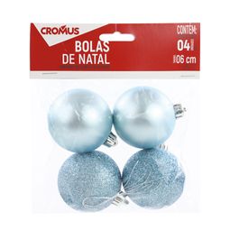 Enfeite Bola Fosca Azul Claro