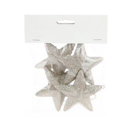 Enfeite Para Pendurar Estrela Champagne