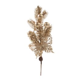 Pick Decorativo Folhas Champagne