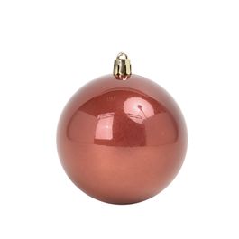 Enfeite Bola Perolada Champagne