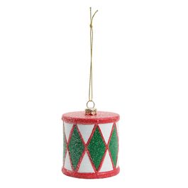 Enf Pend Tambor Vrm/Vrd/Bco 6Cm
