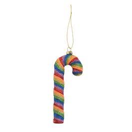 Enfeite Para Pendurar Candy Cane Colorido