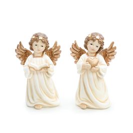 Anjo Dec C/Livro Bco/Mrr 25,5Cm 2Aaa