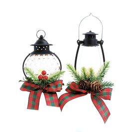 Lanterna Dec C/Arranj Sortida Pto 15Cm 15Lr44