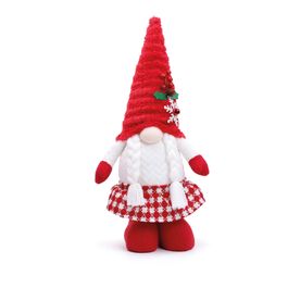 Kringle Dec Xadrez Sort Vrm/Bco 17,72Cm